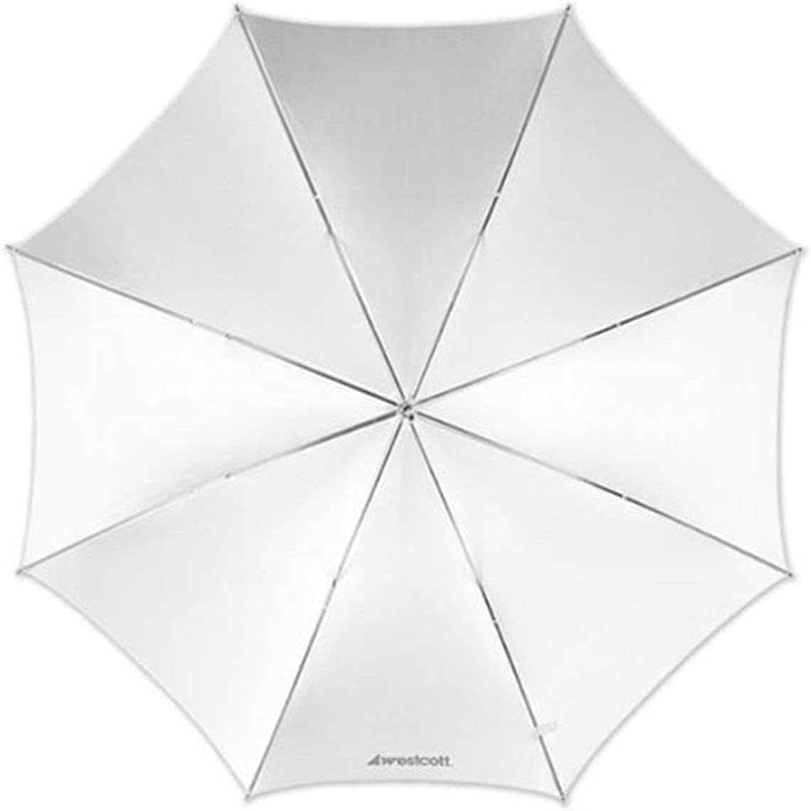 Westcott 2001 43-Inch Optical White Satin Umbrella