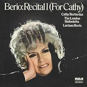 RCA Berio Recital I (For Cathy) Berberian Album — main product image