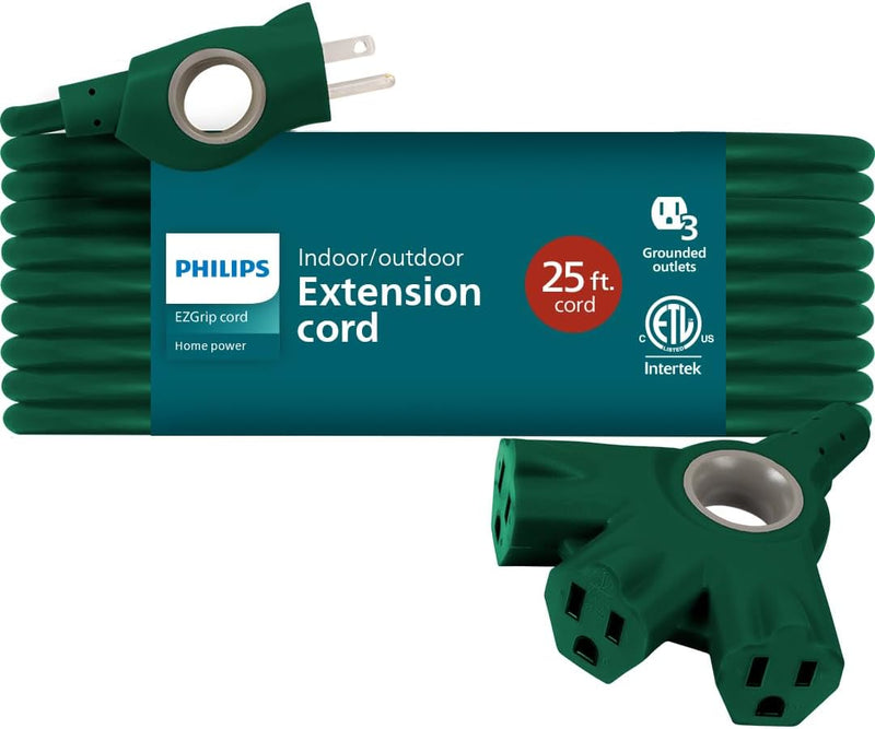 Philips 030878705417 EZGrip 25 ft Outdoor Extension Cord — main product image