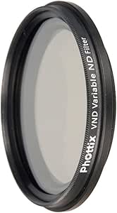 Phottix VND Variable ND Filters 58mm - Lens Light Control