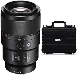 Sony FE 90mm f/2.8 Macro G OSS Lens & Case Bundle