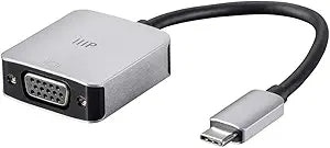 Monoprice 134187 USB-C to VGA Adapter 100W — main product image