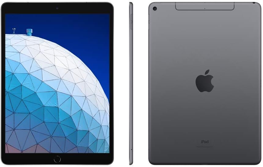 Apple iPad Air 256GB Wi-Fi + Cellular Space Gray (Renewed)