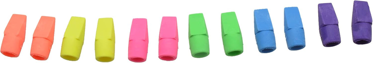Westcott 14891 Pencil Eraser Toppers 12-Pack