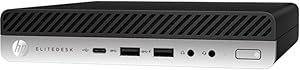 HP EliteDesk 705 G4 Mini Ryzen 5 Desktop PC (Renewed)
