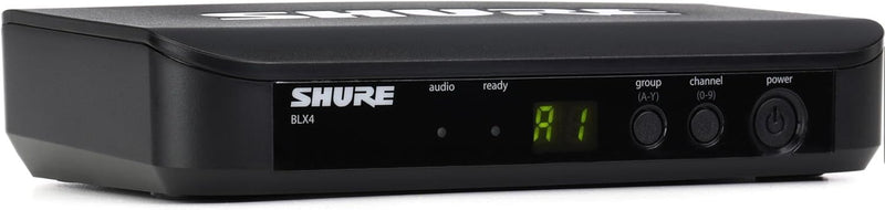 Shure BLX4=-H10 Single Channel Wireless Receiver - H10 Band — main product image