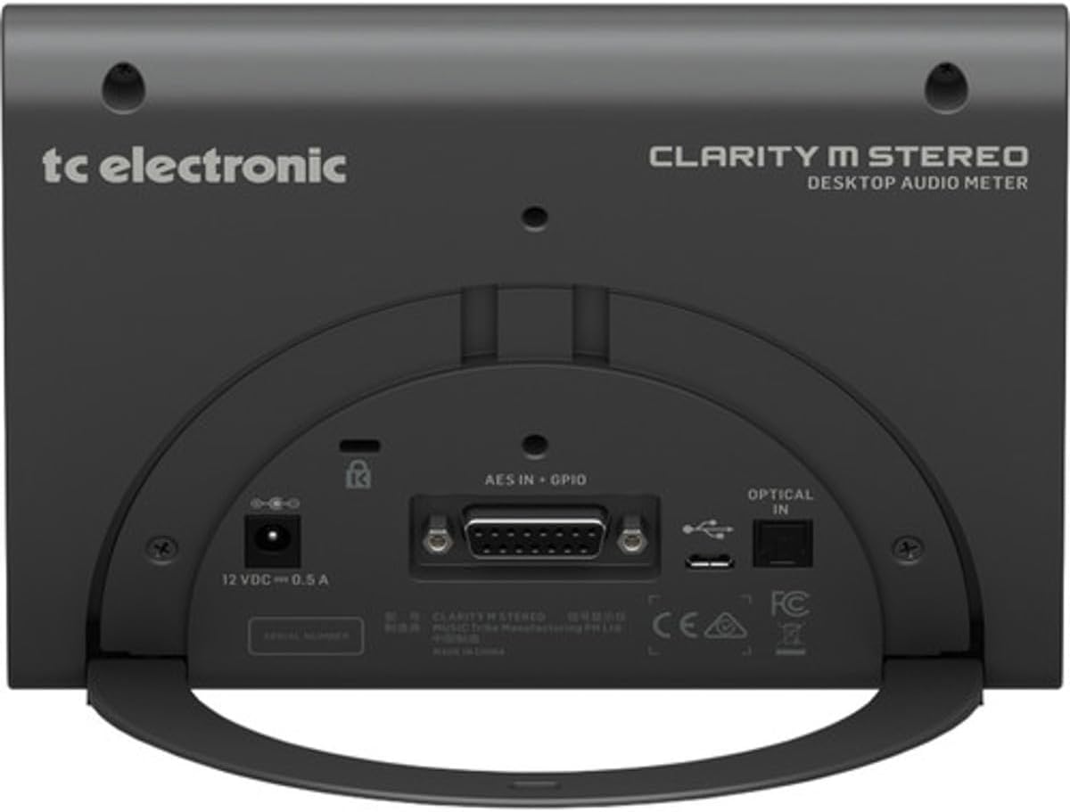 TC Electronic CLARITY M STEREO Audio Meter Display
