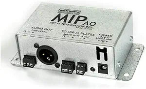 Whirlwind MIPAO Termination Box - Audio Output with Power — main product image