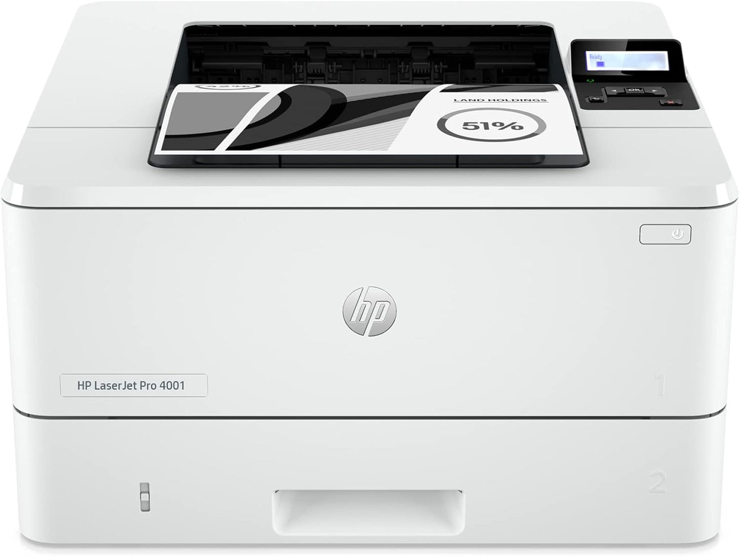 HP New Version LaserJet Pro 4001n B&W Printer (Renewed)