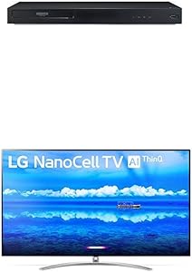 LG UBK90 4K Blu-ray Player & NanoCell TV Bundle — main product image