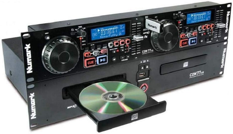 Numark CDN77USB Dual USB MP3 CD Player - DJ Equipment — main product image