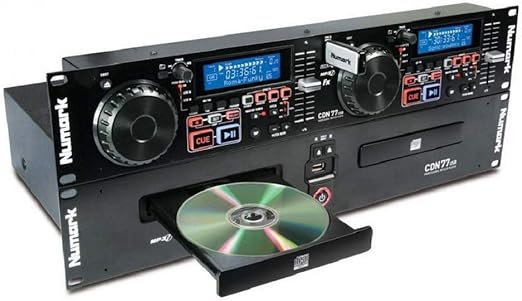 Numark CDN77USB Dual USB MP3 CD DJ Player — main product image