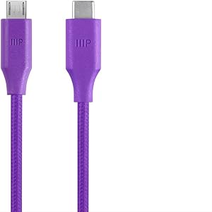 Monoprice 114961 Palette USB-C to Micro B Cable 3ft