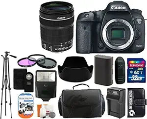 Canon 7D II 18-135 K1 Digital SLR Camera Bundle
