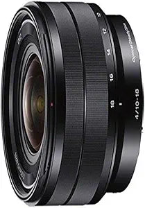 Sony SEL1018 E 10-18mm F4 OSS Wide-Angle Zoom Lens