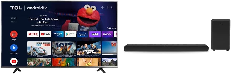 TCL 50S434 50-Inch 4K UHD Android TV