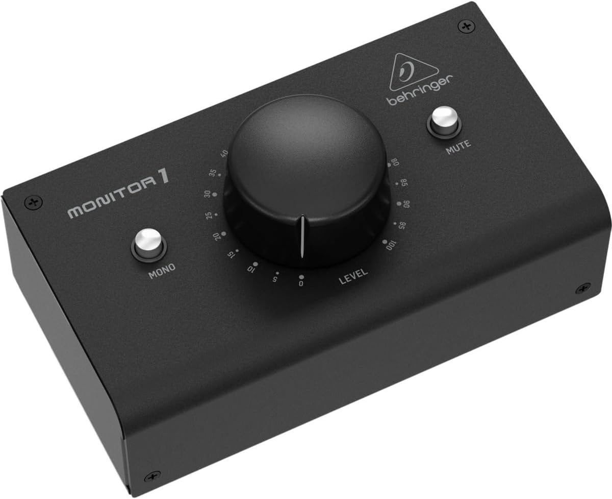Behringer MONITOR1 Passive Stereo Monitor Volume Controller