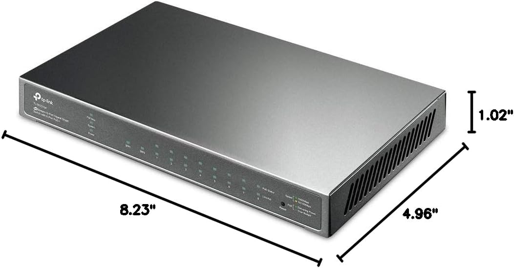 TP-Link TL-SG2210P 8-Port Gigabit Smart Managed PoE Switch