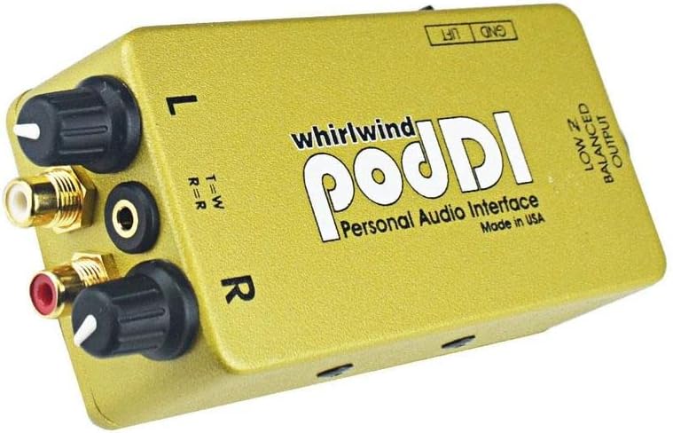 Whirlwind PodDI iPod/iPhone Passive Direct Box