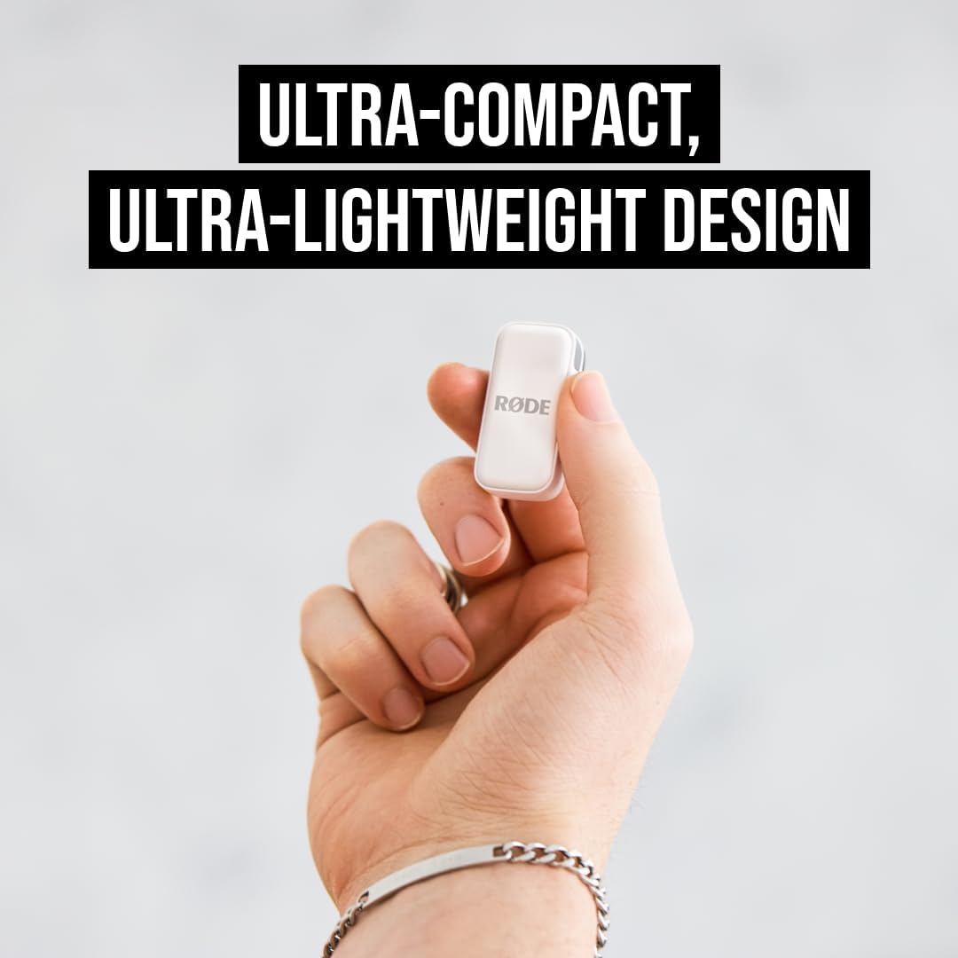 Rode WIMICROLW Wireless Micro - Dual Mics with Charge Case - Lightning