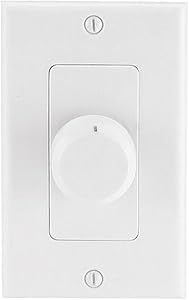 Monoprice 108242 RMS 75W Speaker Volume Controller - White — main product image
