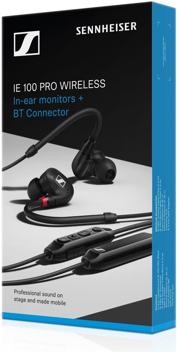 Sennheiser 509171 Wireless In-Ear Audio Monitor, Black