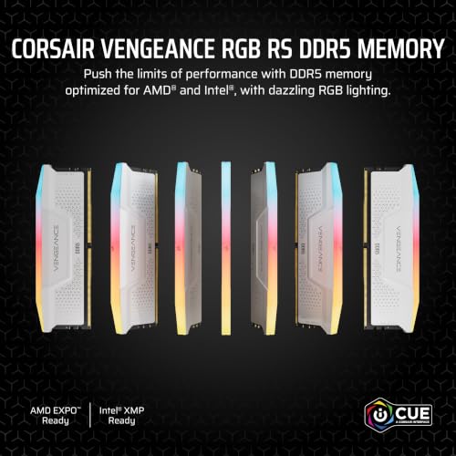 Corsair Vengeance RGB RS DDR5 32GB Desktop Memory Kit — main product image