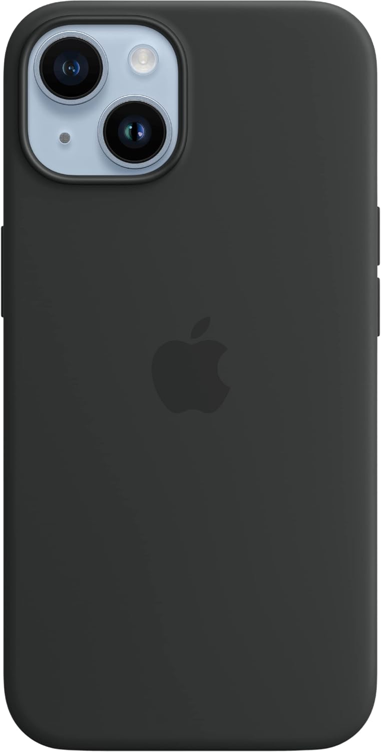 Apple iPhone 14 MagSafe Silicone Case Midnight — main product image