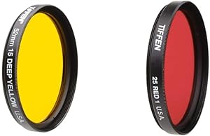 Tiffen 15 Filter 67mm Yellow & 25 Red B&W Photography