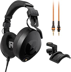 Rode NTH-100+NTH-CABLE12O+COHH1 Professional Headphones Bundle