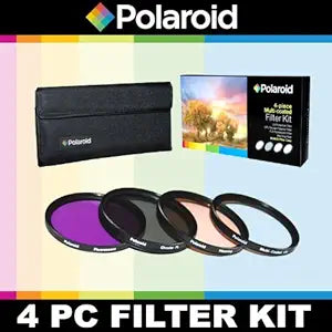 Polaroid PL4FIL-103 Optics 4-Piece Filter Set for Pentax DSLRs — main product image