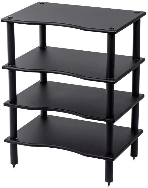 Monoprice Monolith 127678 4-Tier Audio Stand Shelf — main product image