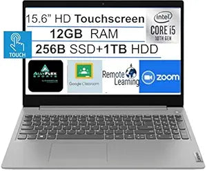 Lenovo 15 IdeaPad 3 Touchscreen Laptop i5 12GB 1.2TB