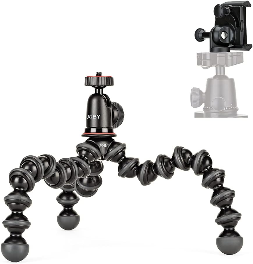 Joby JB01831-BWK GorillaPod 1K Tripod Phone Mount Kit