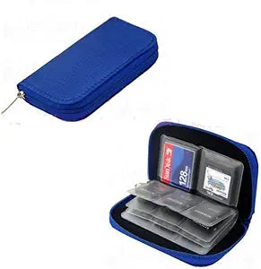 Obsidian SKUOSDN6133333 Micro SD Card Storage Wallet Blue