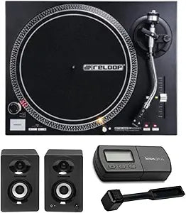 Reloop RP4000MK2 DJ Turntable System with Bluetooth Speakers