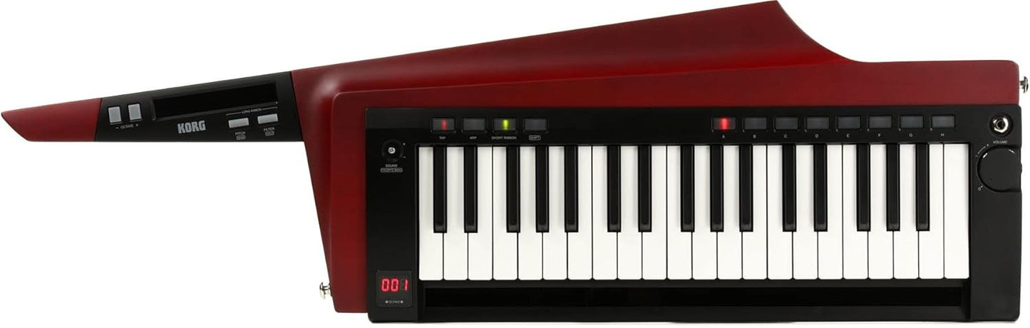 Korg RK-100S 2RD 37-key Red Keytar Synthesizer