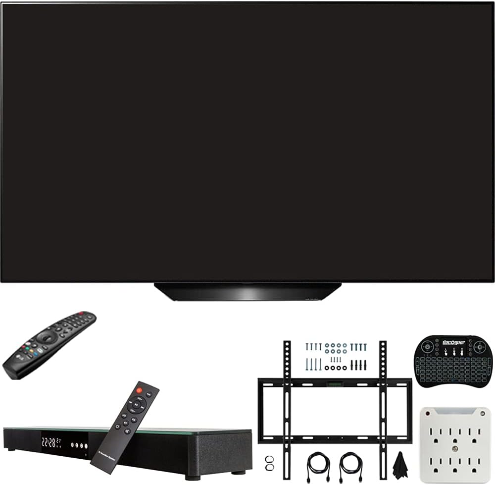 LG OLED65B9PUA 65" 4K OLED TV Bundle
