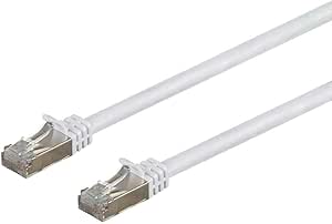 Monoprice 131331 Cat7 Ethernet Cable 5ft White Shielded