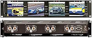Marshall V-R44P 4 Rackmount LCD Monitor Panel — main product image
