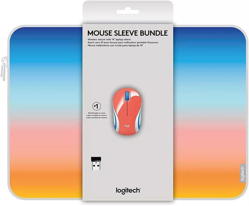 Logitech 910-005737 Wireless Mini Mouse M187 Blue Sunset — main product image