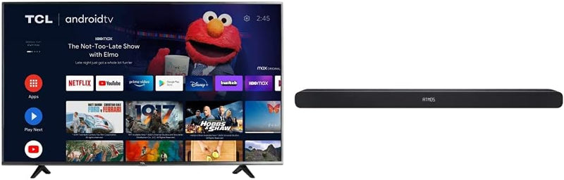 TCL 55S434 55-Inch 4K UHD HDR Android Smart TV — main product image