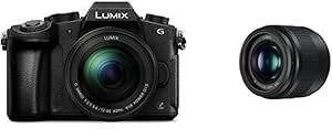 Panasonic LUMIX G85 4K Mirrorless Camera with 25mm Lens