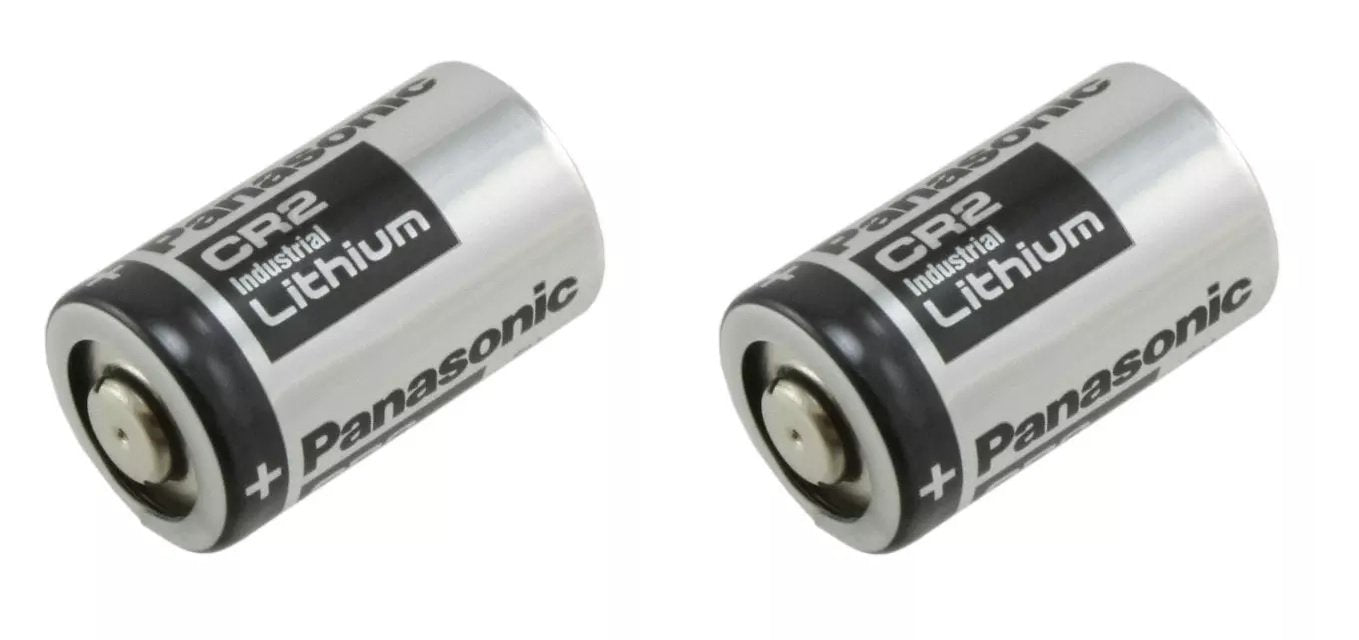 Panasonic CR2-2PK Photo Lithium 3V Batteries 2-Pack