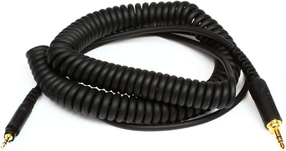 Shure HPACA1 Replacement Coiled Headphone Cable Black