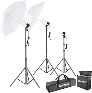 Neewer 10085697 600W Photography Studio Lighting Kit — main product image