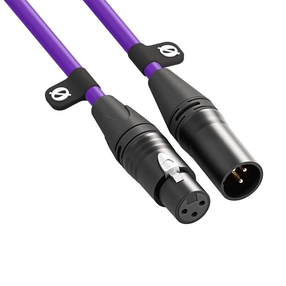 Rode XLR3M-PU Premium 3m XLR Microphone Cable - Purple