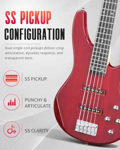 Ktaxon 5-String Electric Bass Guitar Beginner Kit — main product image