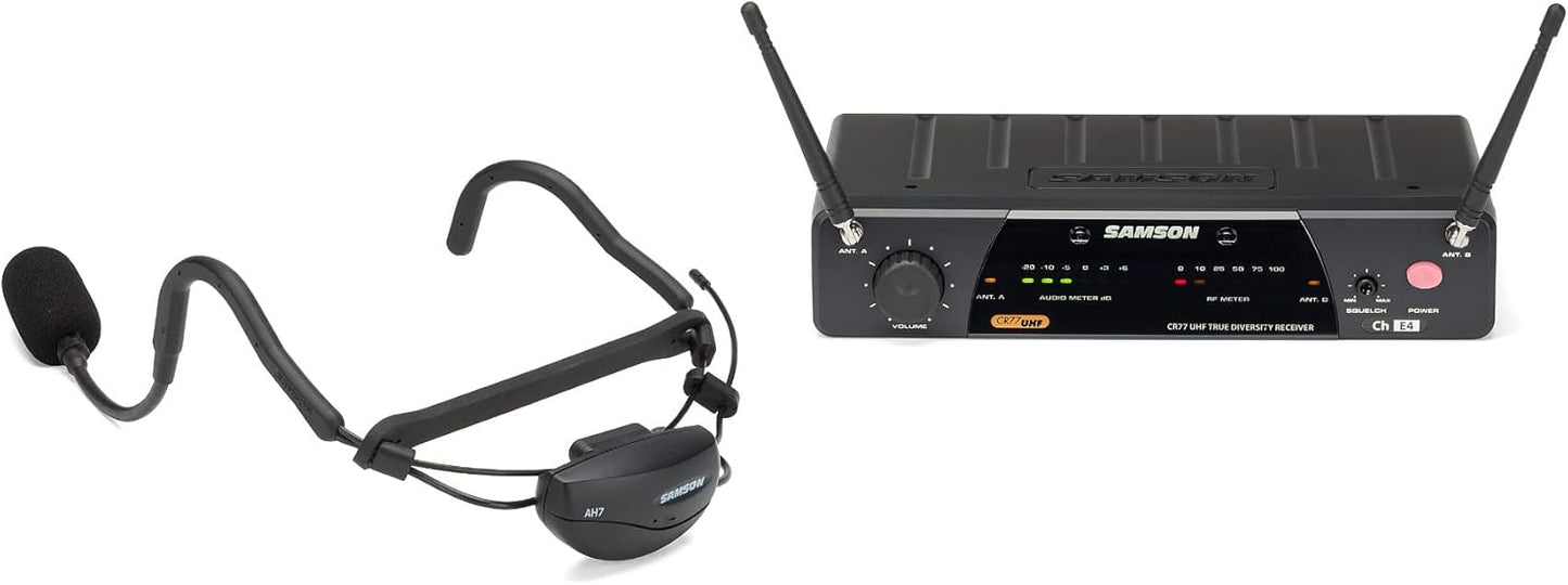 Samson SW7A7SQE-K1 AirLine 77 Fitness Headset Wireless System