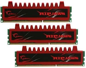 G.Skill Ripjaws F3-10666CL9T 12GB (3x4GB) DDR3 Desktop Memory — main product image